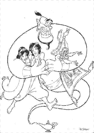 Disney Aladdin Coloring PagesColoring Pages | Coloring Pages