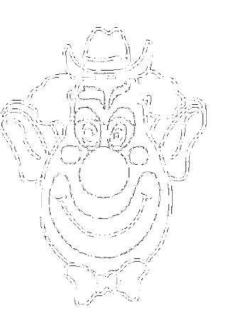 Clowns Coloring Pages - Coloringpages1001.