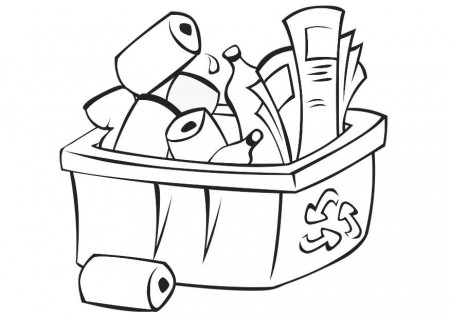 Coloring page recycle - img 21775.