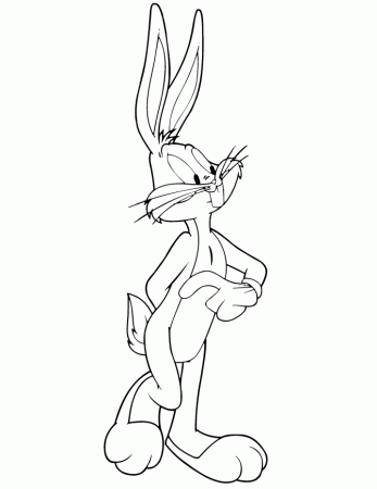 Bugs Bunny Coloring Pages Printable