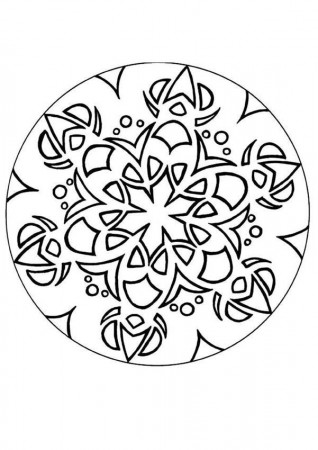 Printable mandalas to color Mike Folkerth - King of Simple 