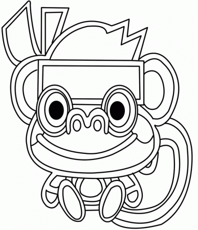 Moshling Coloring Pages Chop Chop | Android APK and DATA Free Download