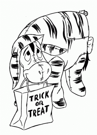 cute trick or treat coloring pages : New Coloring Pages