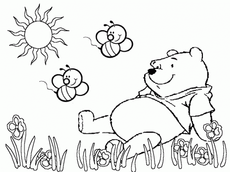 Winne the Pooh | Free coloring pages