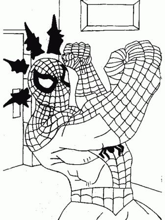 Spiderman Super Hero Coloring Pages Tattoo Design Ideas Superhero 