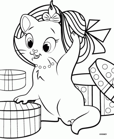 Aristocats Coloring Pages Coloring Book Area Best Source For 