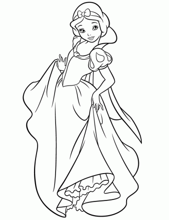 Snow White Coloring Pages