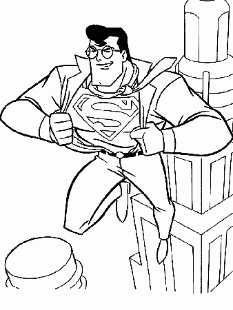 Superman Coloring Pages | ColoringMates.