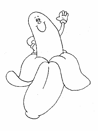 Fruit and vegetables Coloring Pages - Coloringpages1001.