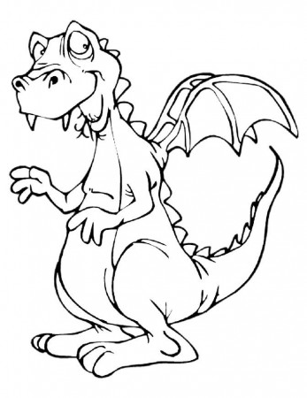 Dragon Coloring Pages For Adults | Coloring