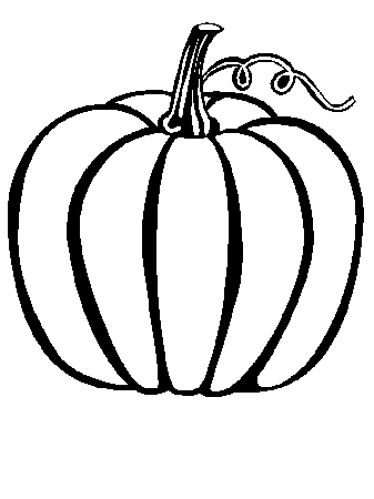 Pumpkin Fruit Coloring Pages & Coloring Book