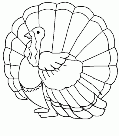 Turkey Color Pages | Coloring Pages
