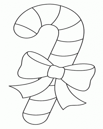 Cotton Candy Coloring Pages : Three Candy Cane Coloring Page Kids 