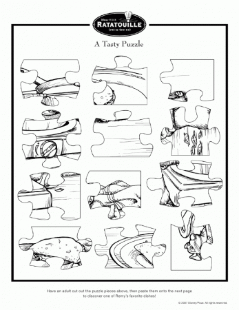 Ratatouille activity book-