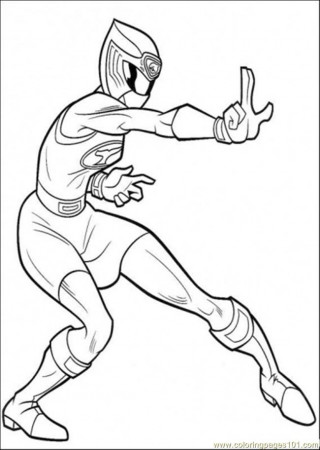 power ranger pink Colouring Pages