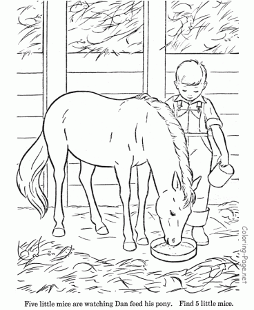hidden pictures Colouring Pages (page 2)