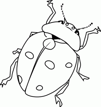 Bug Coloring Pages To Print - HD Printable Coloring Pages