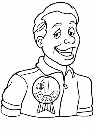 Father's Day Coloring Pages