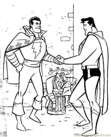 Coloring Pages Superhero 19 (Cartoons > Superhero) - free 
