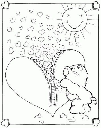 Coloring Pages Care Bears 23 | Free Printable Coloring Pages