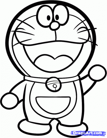 How to Draw Doraemon, Step by Step, Anime Characters, Anime, Draw 