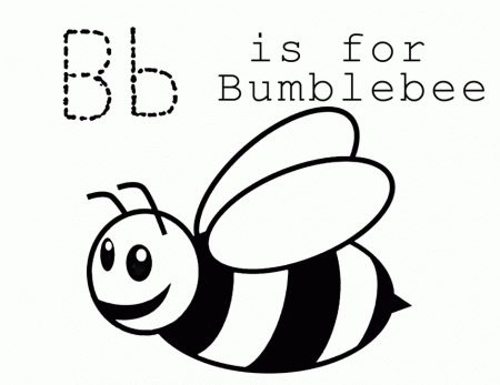 Bumblebee Coloring Page Kids Colouring Pages 284423 Bumble Bee 