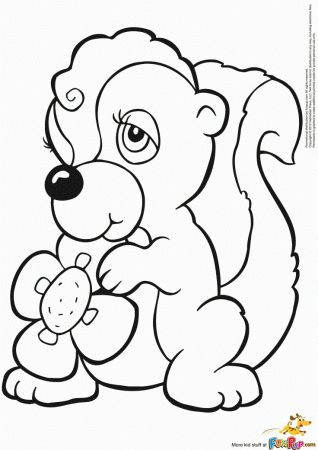 Skunk $0.00 | Digi Stamp