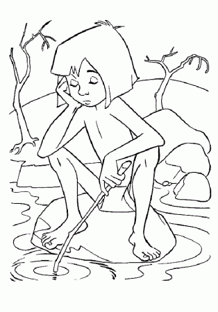 Coloring Page - Junglebook coloring pages 15