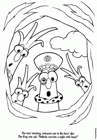 Veggie Tales Coloring Pages Jimmy