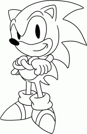 Coloring Pages Of Sonic | Coloring Pages