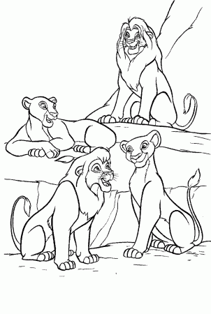 The Lion King 2 Coloring Pages 759 | Free Printable Coloring Pages