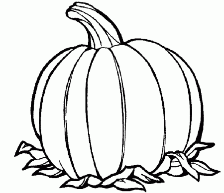 Pumpkin Coloring Pages Printables Images & Pictures - Becuo