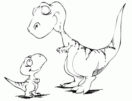 Dinosaur Coloring Pages (10) - Coloring Kids