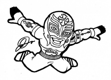 Wrestling Coloring Pages To Print Coloring Pages For Kids Android 