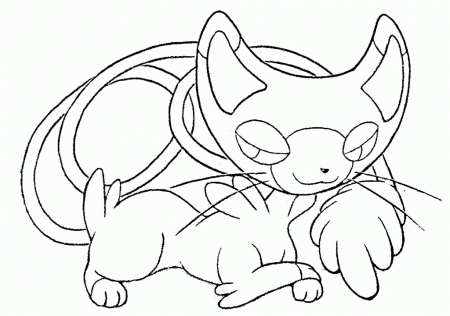 Free Pokemon Color page | Printable Coloring Pages