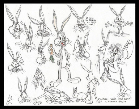 My take on Bugs Bunny by devilkais on deviantART
