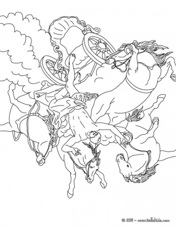 GREEK MYTH coloring pages | Homeschooling with Charlotte