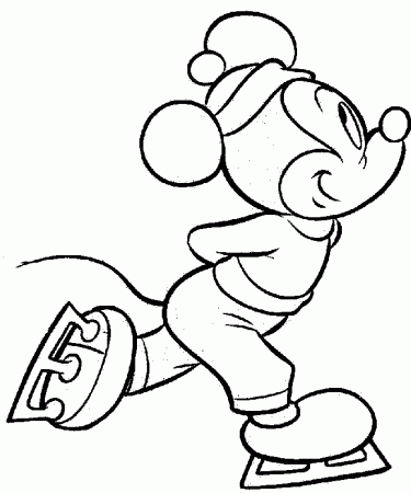 Baby Mickey Mouse Coloring Pages To Print