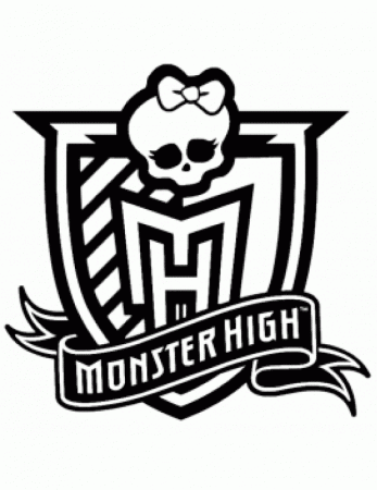 Free Printable Monster High Coloring Pages | H & M Coloring Pages