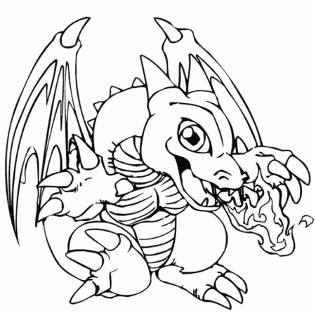 Baby Dragon Coloring Pages - Dragon Cartoon Coloring Pages 