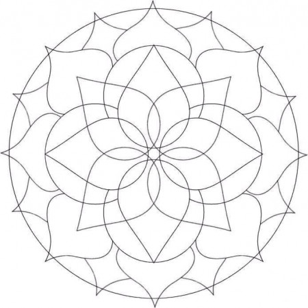 Free Mandalas Design to Color | Coloring Pages