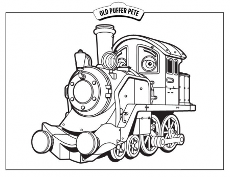 Chuggington Coloring Pages for Children to print free and paint