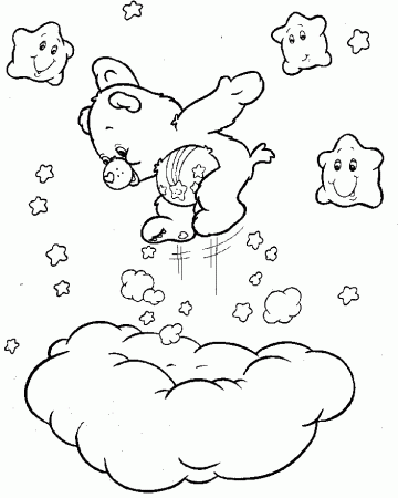 care Bear Coloring Pages For Kids | Great Coloring Pages