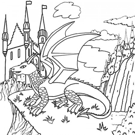 castle coloring pages printable | Coloring Pages For Kids