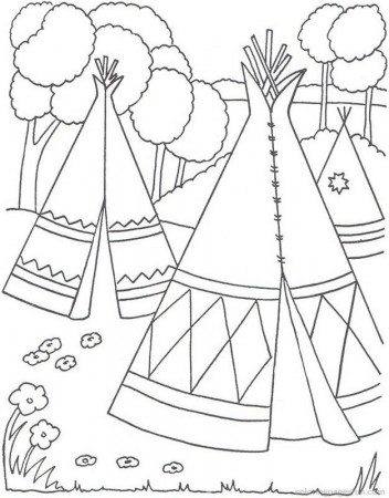 Native Americans Coloring Pages 9 | Free Printable Coloring Pages 