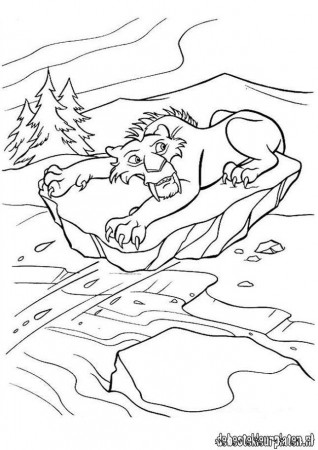 Ice Age coloring pages - Printable coloring pages