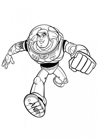 Coloring page Toy Story - Buzz Lightyear - img 20752.