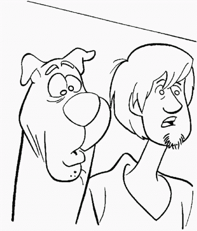 Scooby Doo Coloring Page ~ Child Coloring