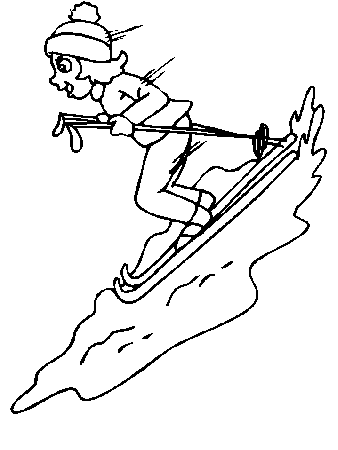 Sports Coloring Pages (11) - Coloring Kids