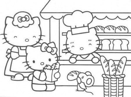 Sanrio Coloring Pages Free Coloring Pages For Kids 269189 Hello 